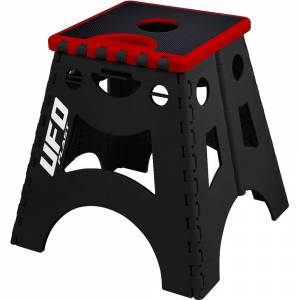 Folding Plastic Bike Stand in Red black