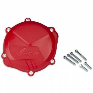 UFO Honda CRF 250R (18-21) Red Clutch Cover Protector