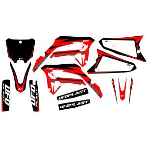 UFO Apodis Honda CRF MX Graphics Kit - Black