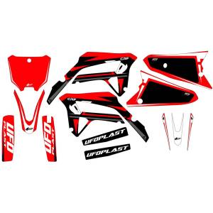 UFO Apodis Honda CRF MX Graphics Kit - Red