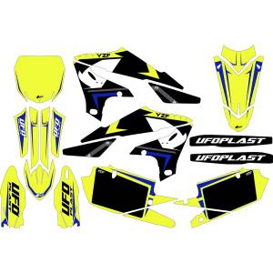 Apodis Yamaha YZF Neon Yellow MX Graphics Kit