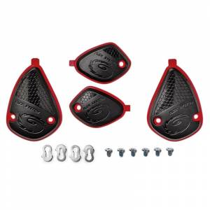 Sidi Crossfire 2 Ankle Pivot Cover Kit - Black Red