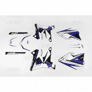 UFO Complete Graphic kit for YZ 125/250 Restyled Plastics (03-14) Black