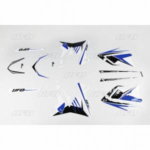 UFO Complete Graphic kit for YZ 125/250 Restyled Plastics (03-14) White