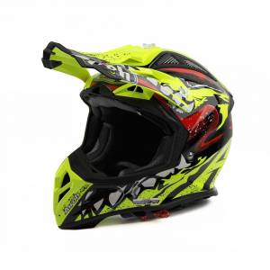 Airoh Aviator 2.2 Grim Yellow Motocross Helmet