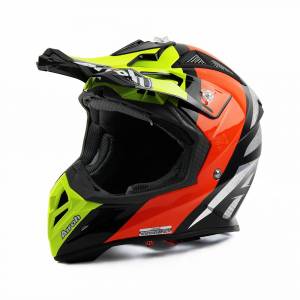 Airoh Aviator 2.2 Revolve Orange Motocross Helmet