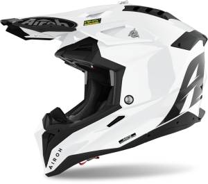 Airoh Aviator 3 Gloss White MX Helmet