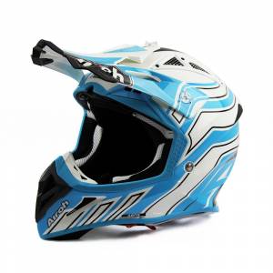 Airoh Aviator Ace Art Azure Motocross Helmet