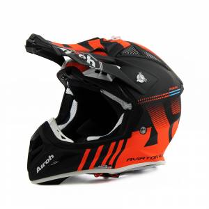 Airoh Aviator Ace Nemesi Orange Motocross Helmet