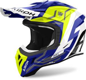 Airoh Aviator Ace 2 Ground Yellow Gloss MX Helmet