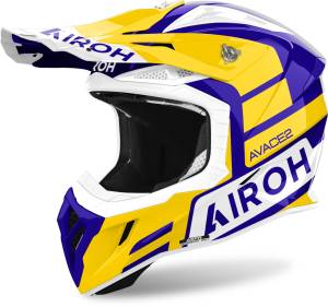 Aviator Ace 2 Sake Yellow Gloss MX Helmet