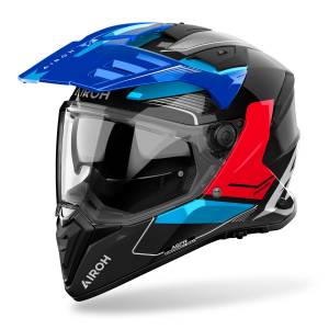 Airoh Bandit - Tune Blue Red Gloss Helmet