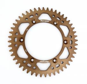 Supersprox Rear Aluminium Sprocket - Bronze