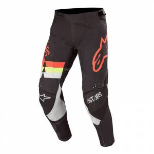 Alpinestars Techstar Venom Black Red Fluo Yellow Fluo Motocross Pants