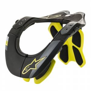 Alpinestars Bionic Tech 2 Black Fluo Yellow Neck Support