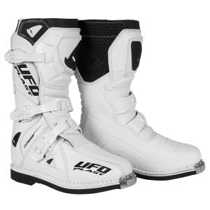 UFO Kids Typhoon White Motocross Boots