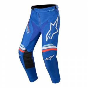 Alpinestars Racer Braap Blue Off White Motocross Pants