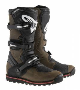 Alpinestars Tech-T Brown Oiled Trials Boots