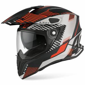 Airoh Commander Boost Orange Matt Adventure Helmet