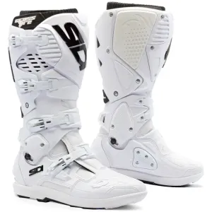 Sidi Crossfire 3 SRS White Black - MX Boots