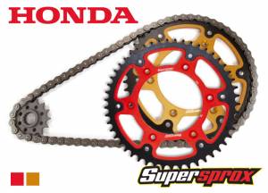 Honda DID Chain And Gold Stealth Sprocket Kit