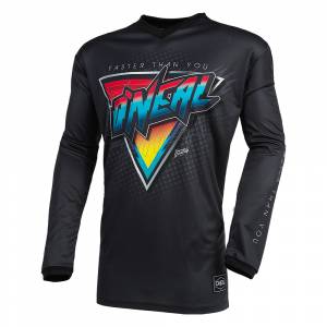 ONeal Element Speedmetal Black Multi Motocross Jersey