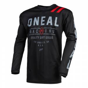 ONeal Element Dirt Black Grey Motocross Jersey