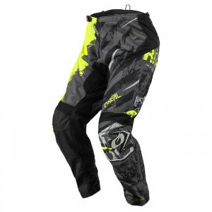 ONeal Kids Element Ride Black Neon Yellow Motocross Pants