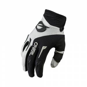 ONeal Element Grey Black Motocross Gloves