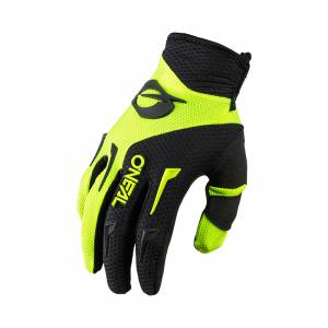 ONeal Element Neon Yellow Black Motocross Gloves