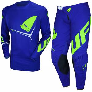 UFO Slim Egon Blue Motocross Kit Combo