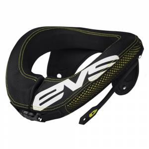 EVS R3 Black Hi-Viz Yellow Neck Protector