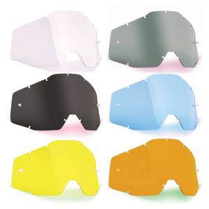 100% FMF Powerbomb Powercore Anti-Fog Single Replacement Goggle Lens