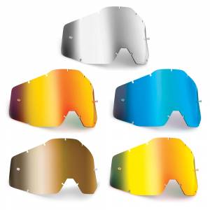 100% FMF Powerbomb Powercore Anti-Fog Mirror Replacement Goggle Lens