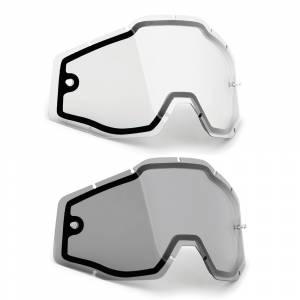 100% FMF Powerbomb Powercore Dual Pane Replacement Goggle Lens