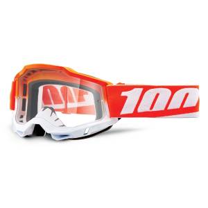 100% Accuri 2 Goggles Matigofun / Clear Lens