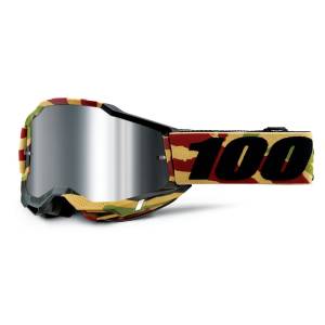 100% Accuri 2 Goggle Mission / Mirror Silver Flash Lens