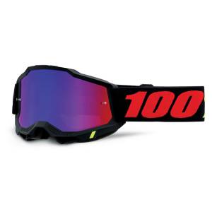 100% Accuri 2 Goggles Morphuis / Red Blue Mirror Lens