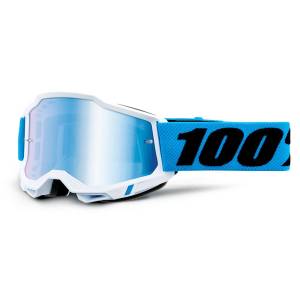 100% Accuri 2 Goggle Novel / Mirror Blue Lens