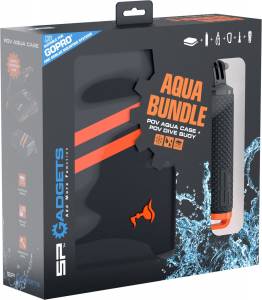 Aqua Bundle - Waterproof Case and POV Dive Buoy for Action cameras