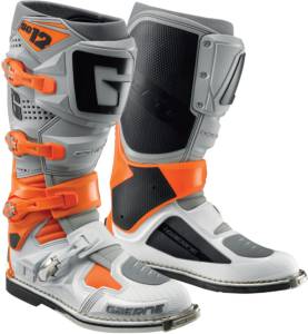 Gaerne SG12 Motocross Boots - Orange/Grey/White