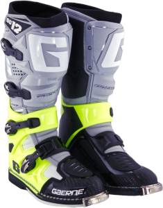 Gaerne SG12 Motocross Boots -  Grey Yellow