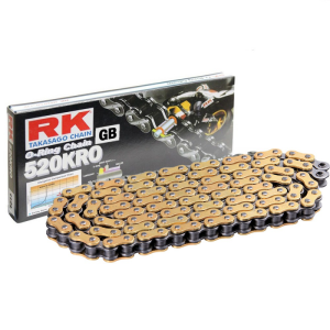 RK KRO 520 120L O-Ring Chain - Gold