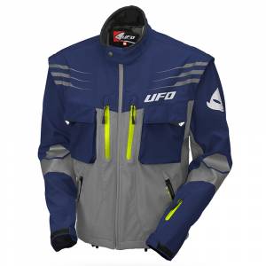 UFO Taiga Blue Grey Enduro Jacket