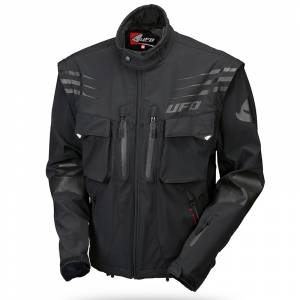 UFO Taiga Black Enduro Jacket