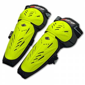 UFO Limited Neon Yellow Knee/Shin Guards