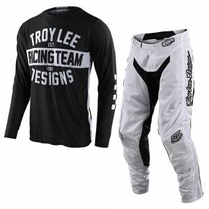 Troy Lee Designs GP Air Team 81 Black Motocross Kit Combo