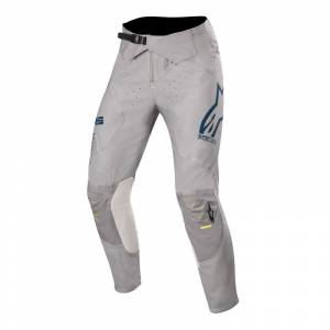 Alpinestars Supertech Grey Navy Yellow Fluo Motocross Pants