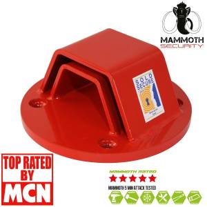 Mammoth Bolt-In Ground Anchor Sold Secure Gold Approved