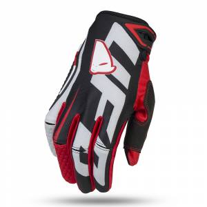 UFO Blaze Black Motocross Gloves